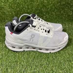 On Cloudgo Shoes Womens 7.5 White Glacier Running Athletic Trainers CloudTec